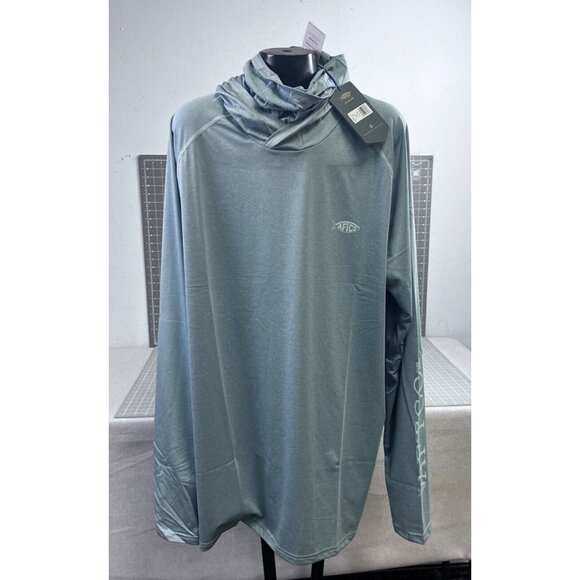 AFTCO Other - AFTCO Men's Yurei Air-O Mesh Hooded Shirt Hoody Sz XL NEW~~
